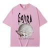 Frankreich Metal Band Gojira From Mars To Sirius Flying Whales Musikalbum Grafik T-Shirt Herren Damen Vintage Gothic Rock T-Shirts...