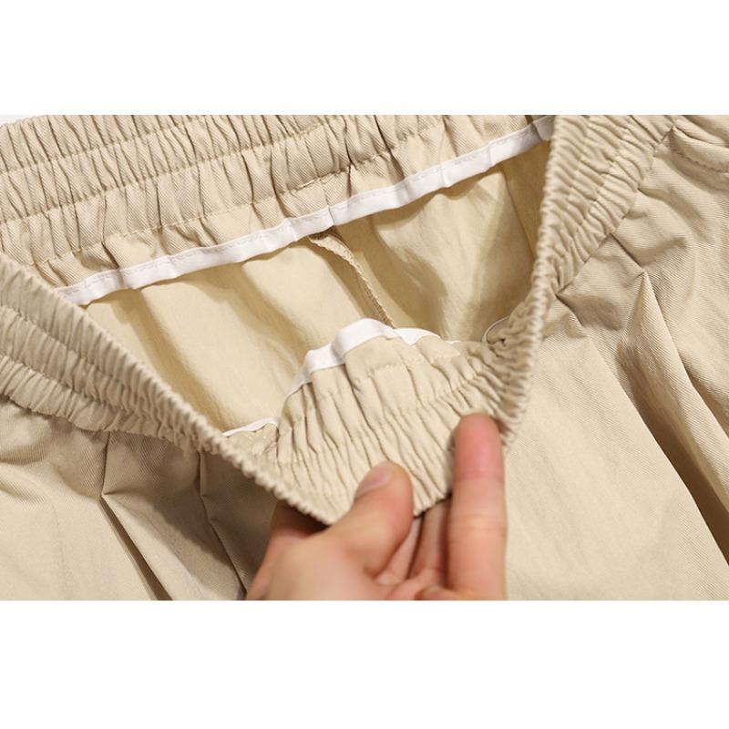 DIMANAF Plus Size Summer Long Pants Women Elastic Waist Loose Vintage Pants New Casual Solid Harem Pants