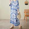 Summer Round Neck Short Sleeved Dress