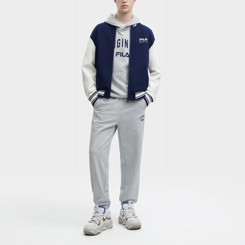 Fila Baseball Jacket Men's Dark Silent Blue F11M349501R-DB