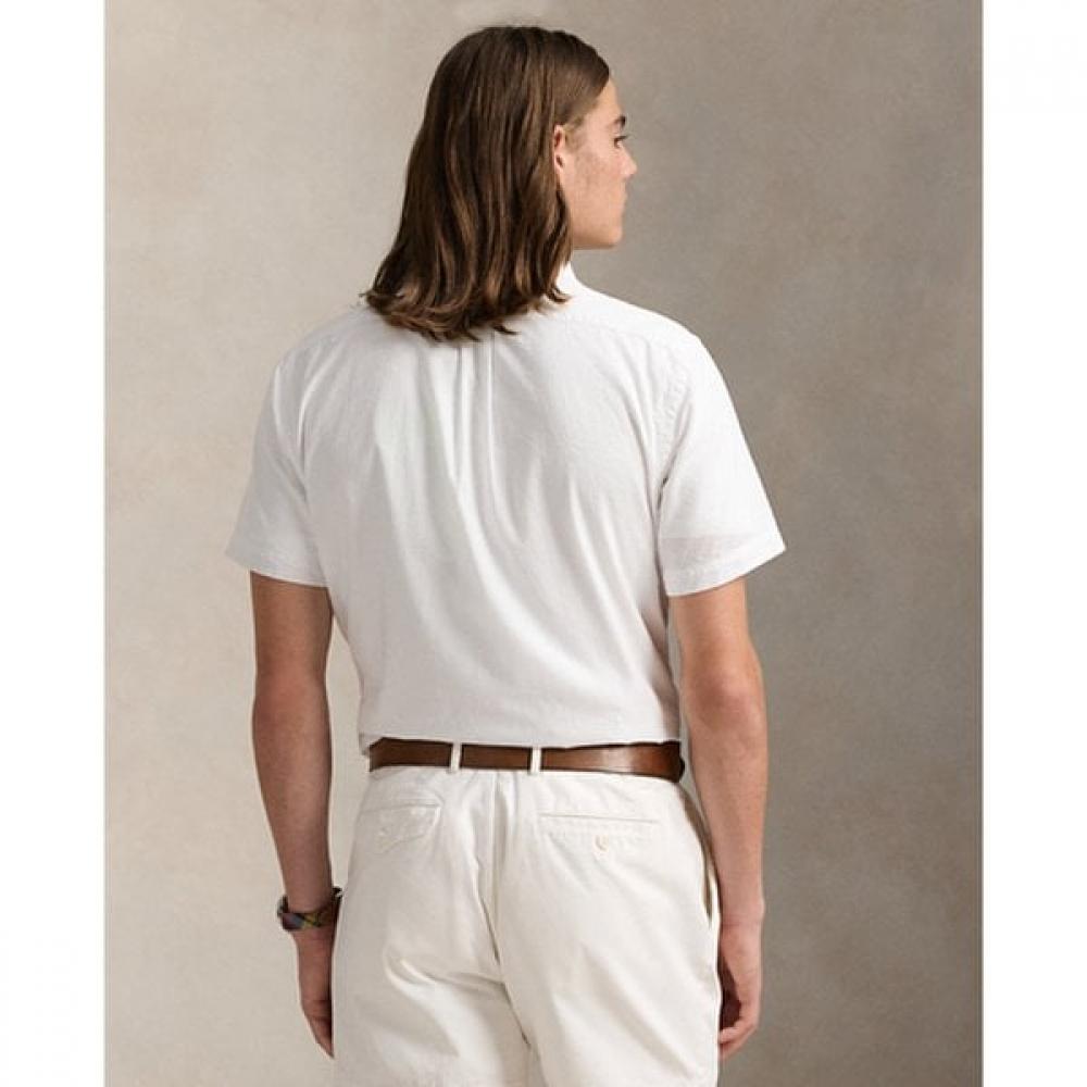 Polo Ralph Lauren Mens Classic Fit Seersucker Shirt  Mnpowov1n820642100 