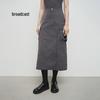 Women's Workwear Pocket Midi Skirt
