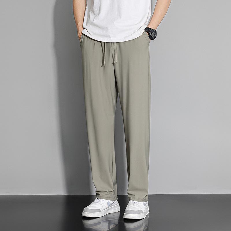 Ice Silk Quick-Dry Breathable Pants for Men & Women - Lightweight, Elastic Outdoor Sports & Climbing