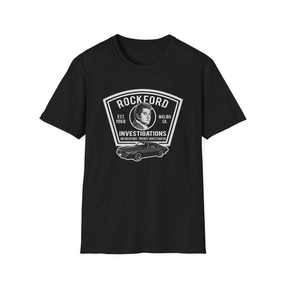 Vintage Private Investigator T-Shirt, Rockford Files Fan Gift, 1978 Pontiac Dks S