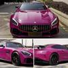 Car PET Film: Beetroot Purple, Glacier Blue, Piano White, Glossy Black - Full Vehicle Color Change Wrap.