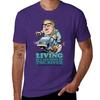 Living In a Van Down by the River TShirt Sweat Funnys Anime Fitted T Shirts for Men