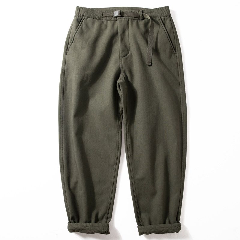 Youth Autumn and Winter Thickened Pencil Pants Casual Men's Trousers