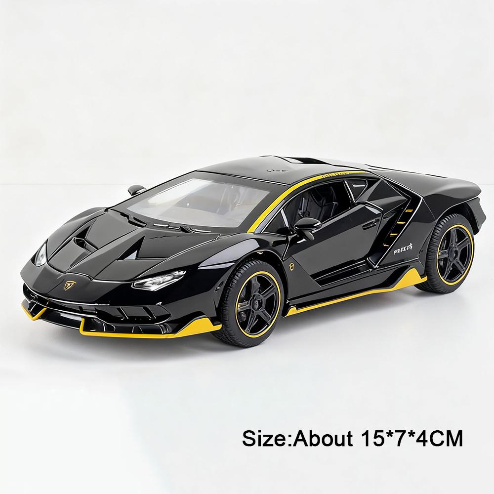 Scale 1:32 Countach LP500S LP770 Model Car Toy Alloy Diecast Doors Opened Pull Back Vehicles Models for Children's Toys