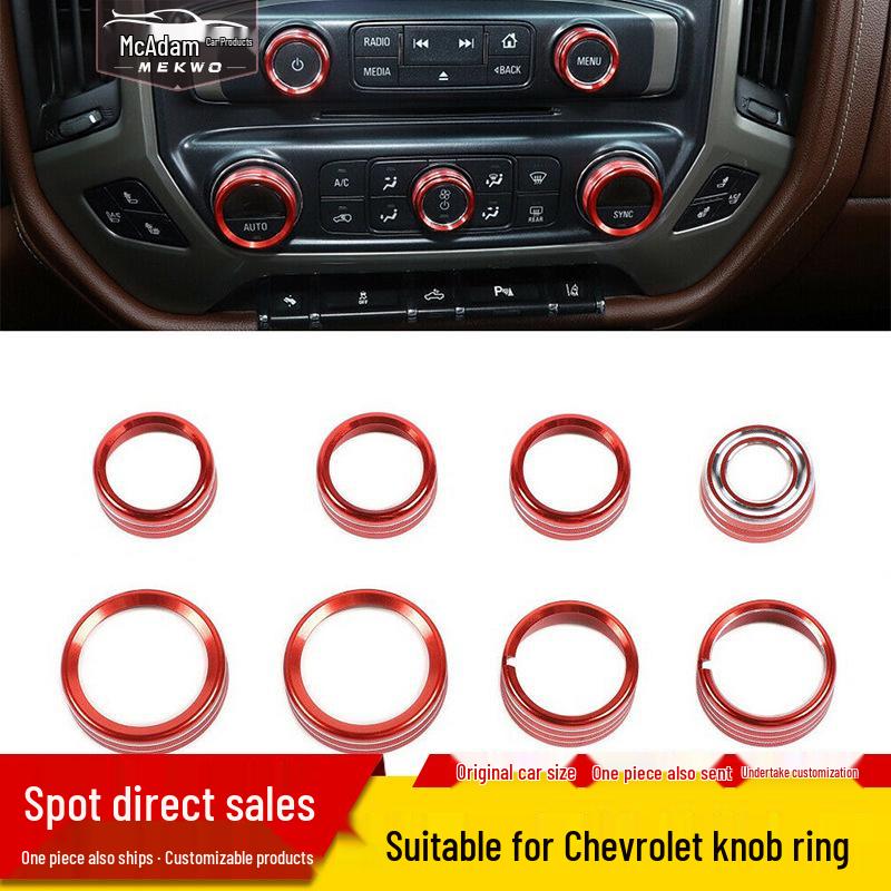 Kia K3 (2015-2018) A/C Knob Aluminum Decorative Cover