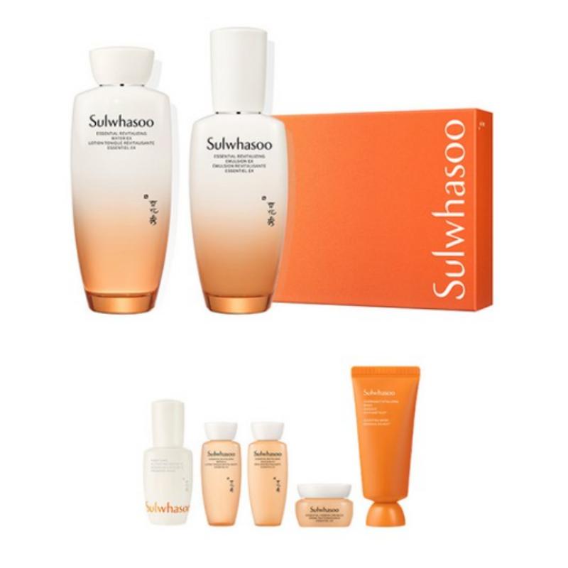 Sulwhasoo Essential Comfort Balancing EX 2 Set Toner 150ml + Emulsion 125ml Skincare Set