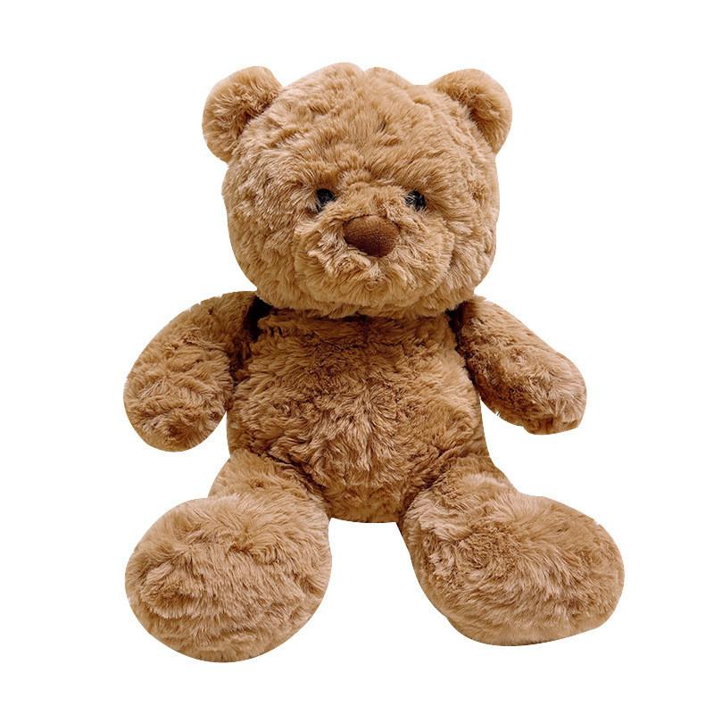Plüschbär Spielzeug mit Mond- und Sternen-Design für Kinder Geschenk aus weichem Kurzflorstoff