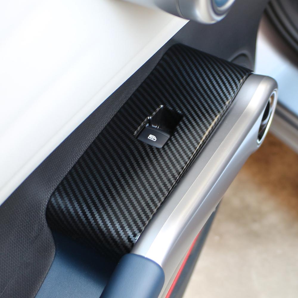 For BYD ATTO 3 Atto3 2022 2023 2024 2025 Door Window Lift Button Panel Sticker Decoration Interior Cover Accessories