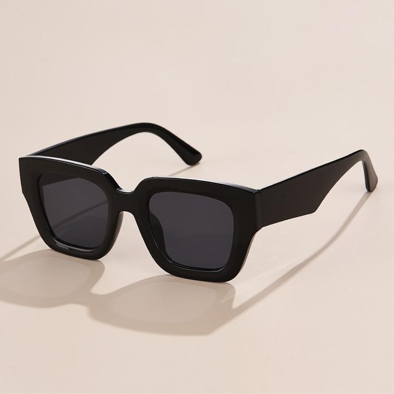 Women Men Retro Rectangle Shades Sunglasses Shade Sports Large border Sun Glasses Outdoor Eyeglasses Broad Leg Eyewear