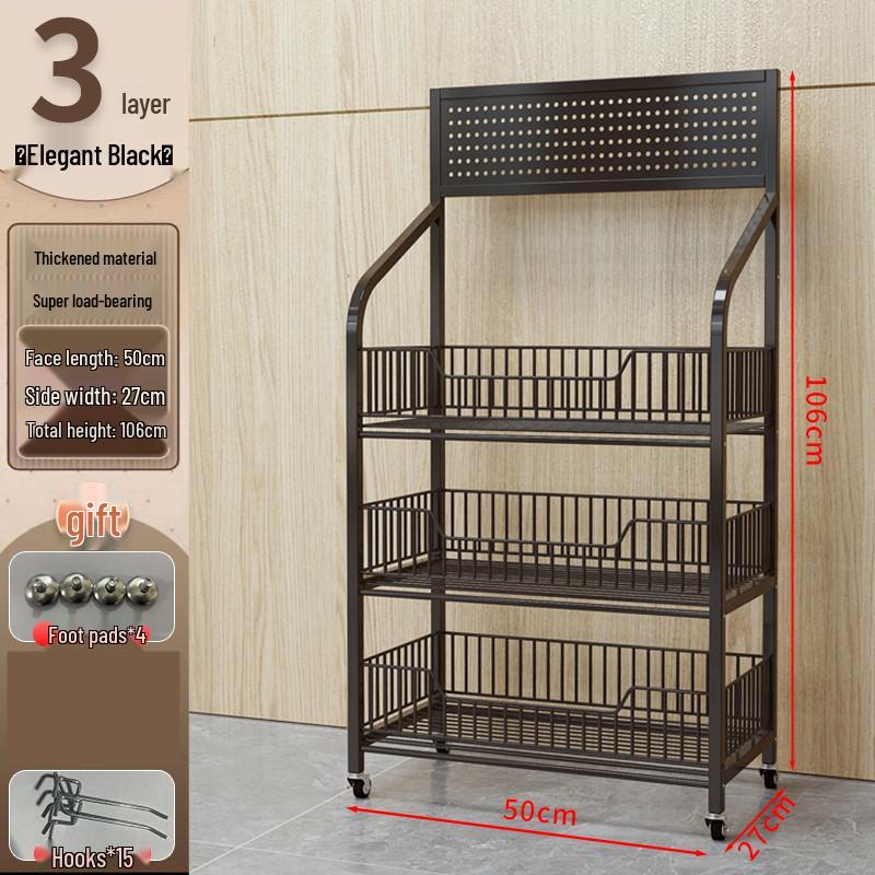 Versatile Display Rack for Snacks, Medicine, Beverages, and Toys