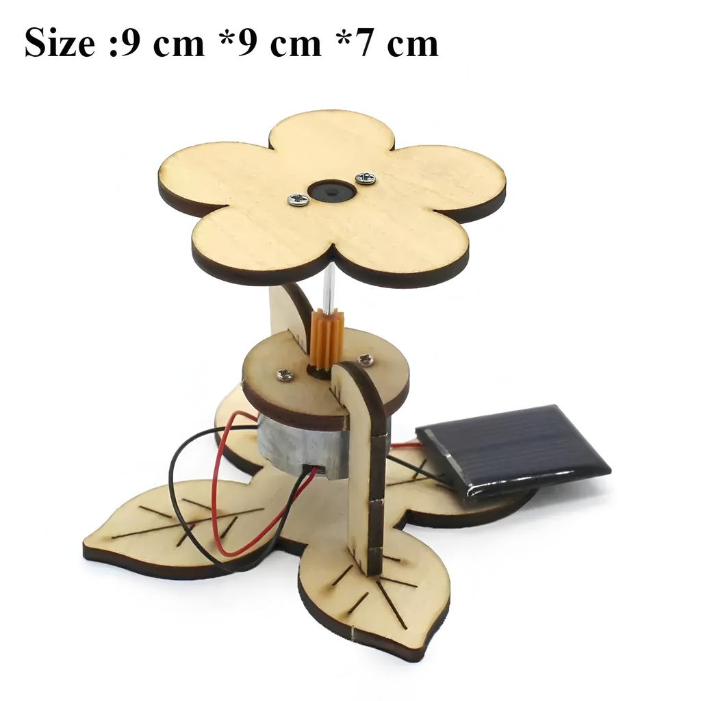 Diy Solar-powered Children's Science and Education Experimental Toys, Hand-assembled Models, Science and Education Toys Gift