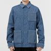 Puma Paisley Woven Shirt With Multiple Pockets Men Outerwear Blue 534978-64