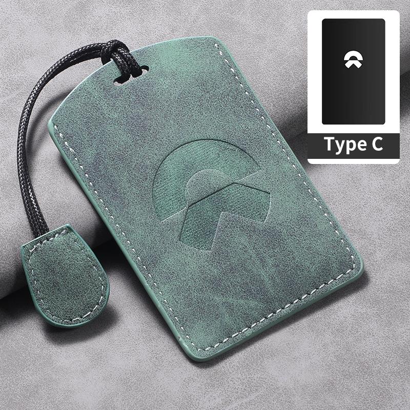 

Чехол-ключница из овчины для смарт-карты с NFC для автомобиля Wei Lai NIO ET5 ET7 ES7 EC7 ES6 ES8 EC6 Автоаксессуары