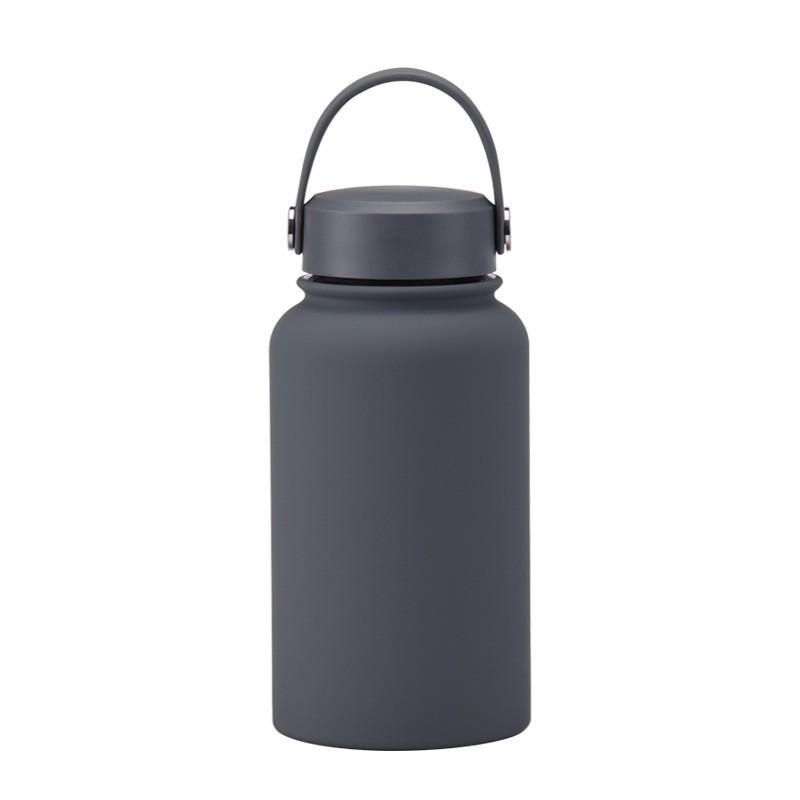 650ml Vacuum Insulated Stainless Steel Travel Water Bottle Outdoor Sports Office Daily Use Leakproof Portable 12H