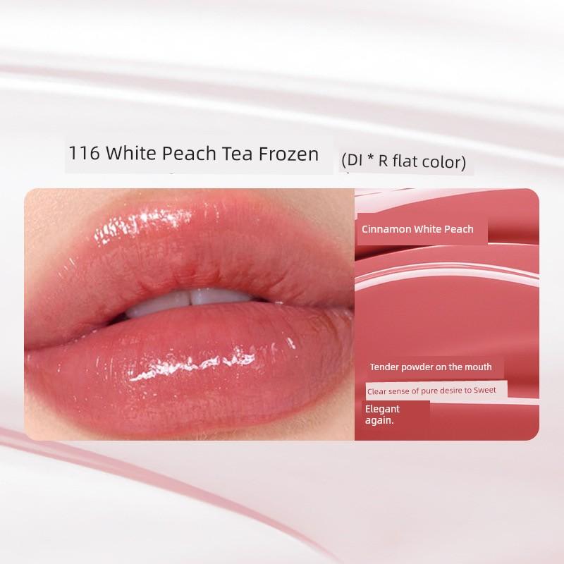 Novo Gel Clear Solid Lip Gloss Mirror Water Light Lipstick Full Lips Waterproof Brightening Glass Lip Nourishing Lipstick