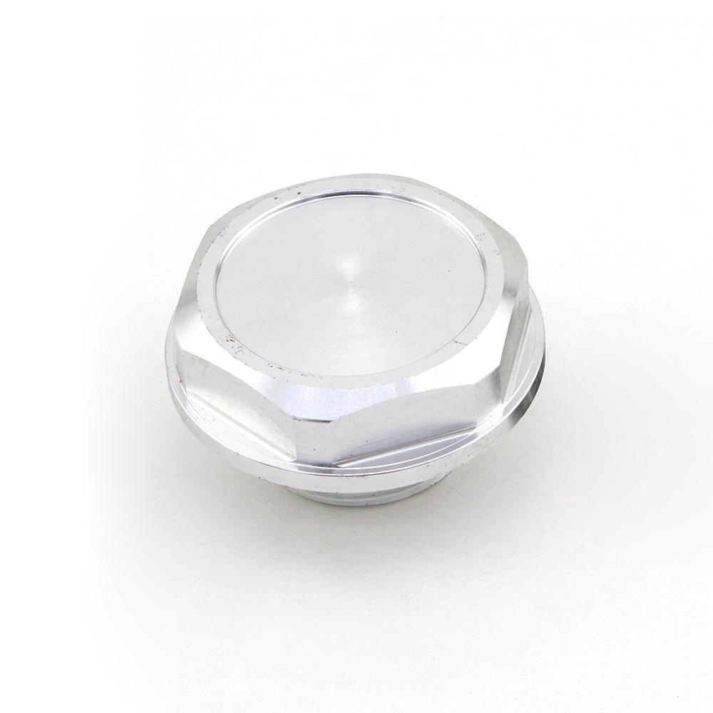 Aluminum Car Oil Cap Engine Valve Filler Cover For Toyota Camry Corolla Rav4 Highlander Oil Tank Cover Cap No Logo серебряный