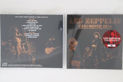 CD LED ZEPPELIN - Vancouver 1973 NONE NOT ON LABEL Unknown Rock Used