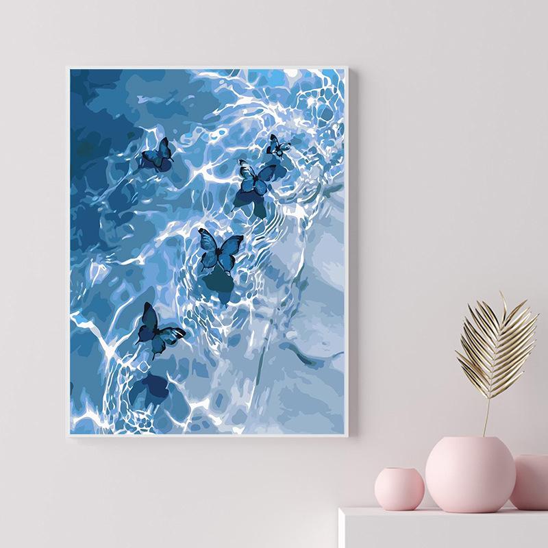 40X50Cm Diamond Painting Large Size Diamond Sticker Bedroom Living Room Decorative Painting With Photo Frame