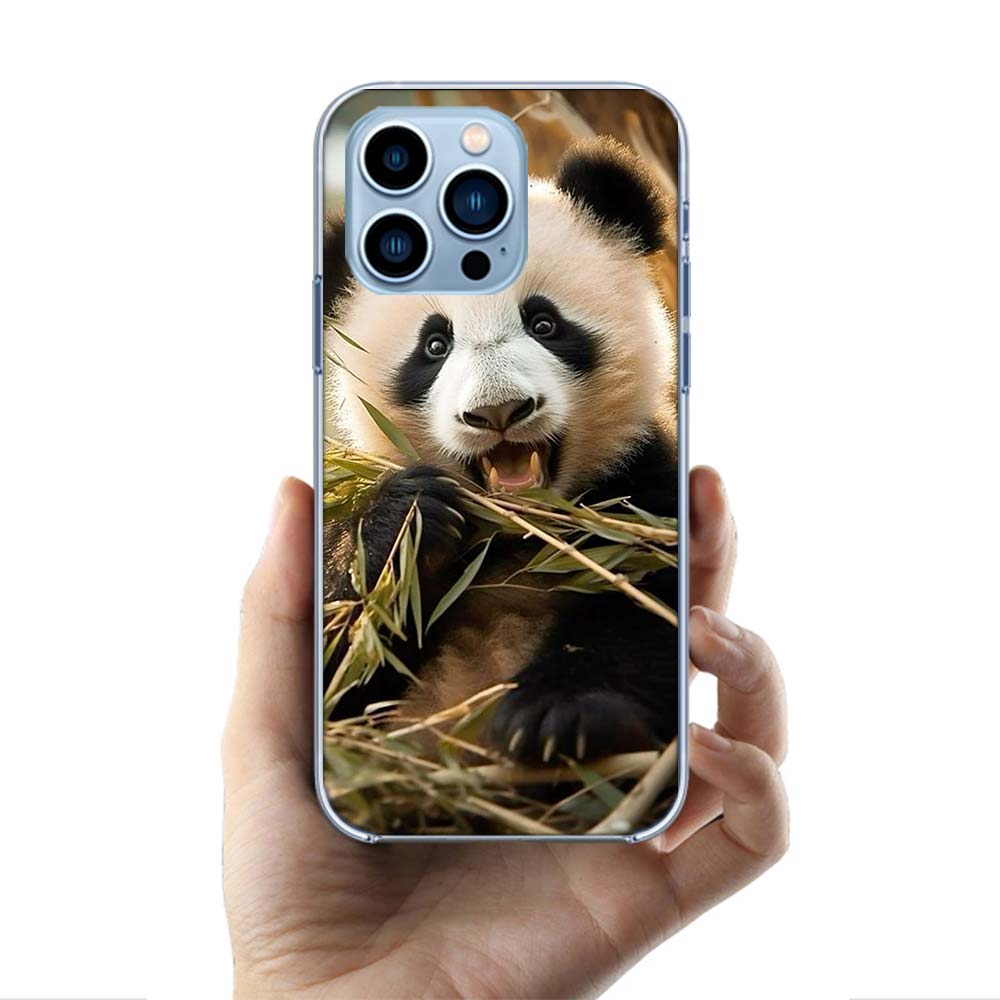 Panda Baby, Giant Panda Family Cases Phone Case For Iphone 17E 16E 17 Air 16 Pro Max 15 Pro 14 Plus 11 13 12 Mini Cover Cases Co