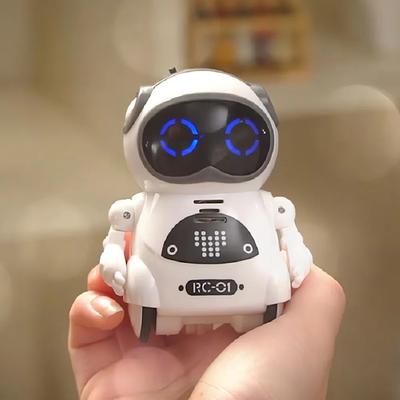 Cep Emo Robot Konuşan Etkileşimli Diyalog Ses Tanıma Kayıt Şarkı Söyleyen Dans Eden Hikaye Anlatan Mini Robot Oyuncak