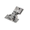 Self Closing Kitchen Nickel Plated Cabinet Hinges 1/2 inch Cabinet Hardware Overlay