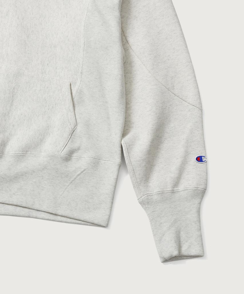 CHAMPION X Undercover Reverse Weave Structured Hoodie Oatmeal