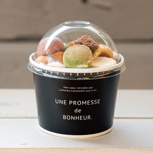 Heads Bonheur Cup Lid-1, Clear, 7.6cm Diameter, BNR-LID1, Pack of 50