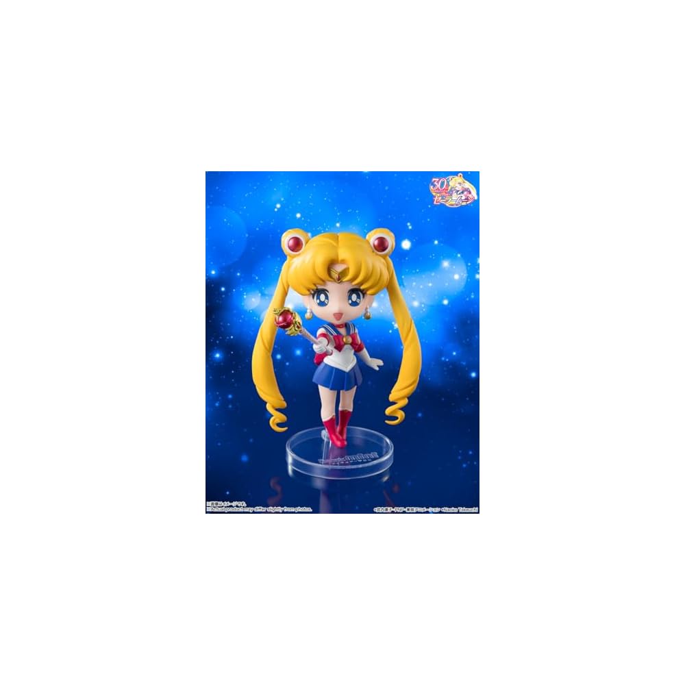 TAMASHII NATIONS Figuarts Mini Sailor Moon R Crystal Star Compact Edition 90mm PVC ABS Painted Action Figure