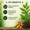 Pure Nutrition Trikatu Tabletten | Trikatu Churna Kräuterergänzung für Verdauung, Stoffwechsel & Darmgesundheit | Ayurvedische pflanzliche Formel