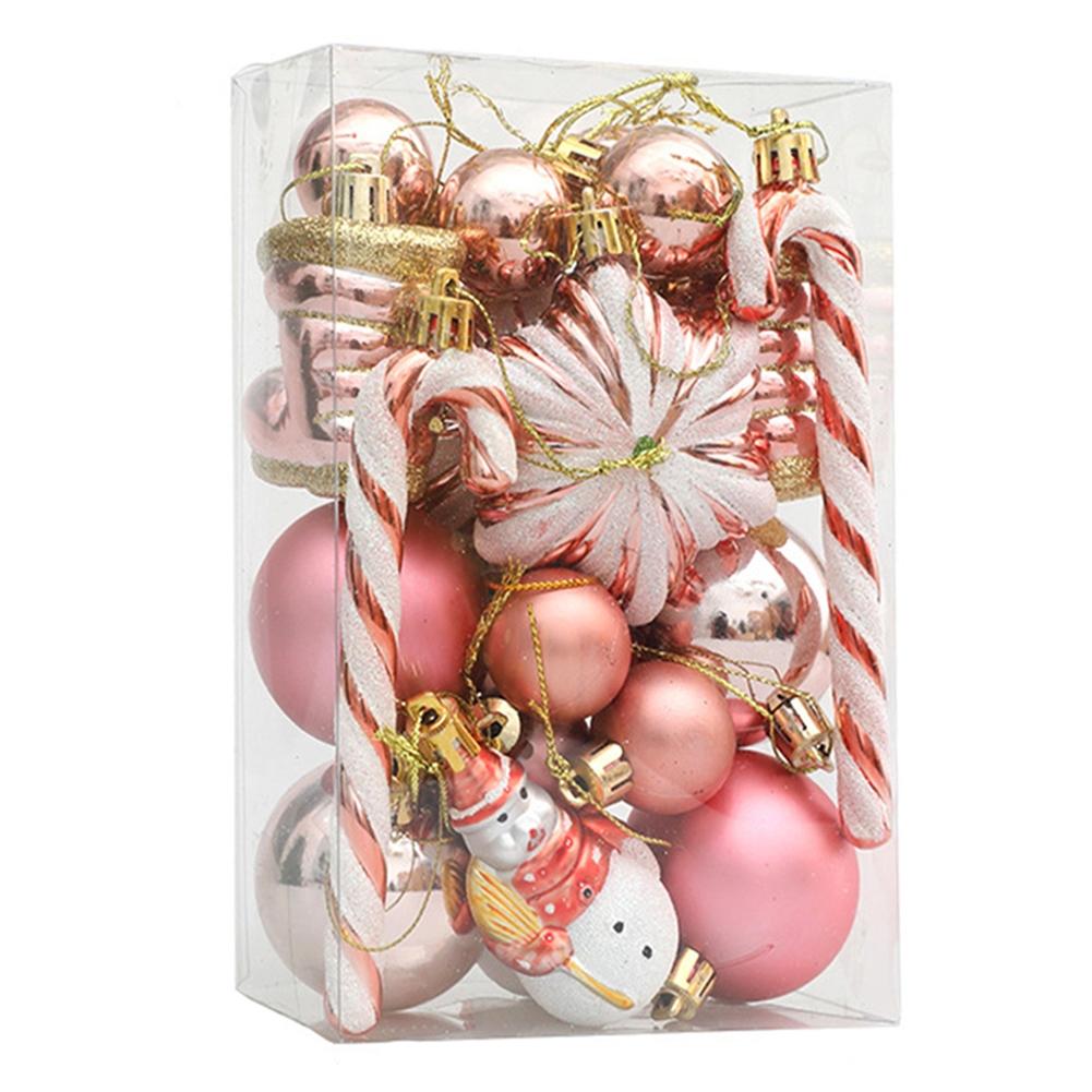 Lot de 20/29 boules de Noël au look exquis et matériau de haute qualité
