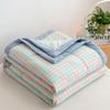 100% Cotton Summer Air Conditioning Quilt - Lightweight Quilt for Students and Children
