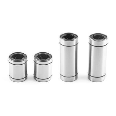 Hållbar CNC-del för 3D-skrivare LM3UU LM4UU LM5UU LM6UU LM8UU LM10UU LM12UU LM16UU Linjärt Kullagerbussning Stål