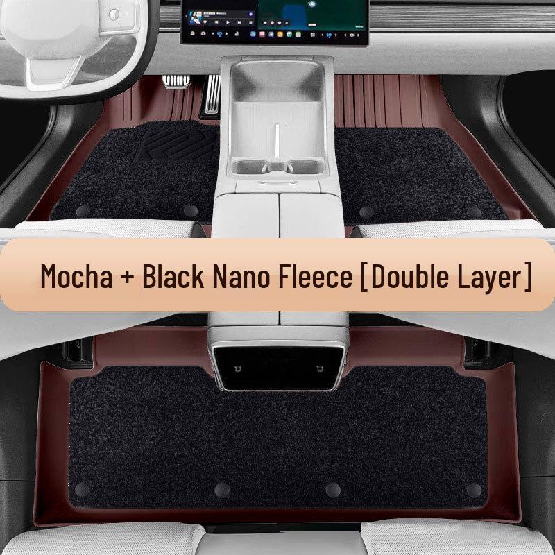 Durable, eco-friendly, odorless TPE high-side floor mats for Chery Jetour PRO EV.