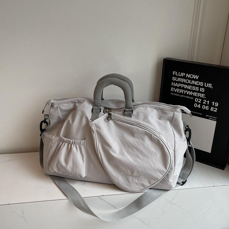 Badminton Racket Bag Sports Fitness Large Capacity Crossbody Bag Handbag Women's Travel Bag Men's Tennis Bag