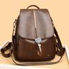 PU Backpack Women's Lightweight Backpack Multi-functional Shoulder Bag