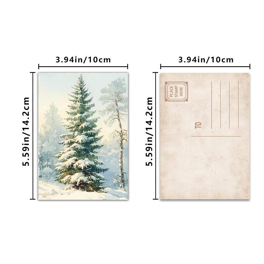 32 stk, Vintage julepostkort, Jul, Bursdags-/jubileumsgaver, Samleobjekter, Perfekt for gaver, Klar til å sendes.