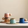 Japanese Style Vintage Ceramic Coffee Mug Set – Elegant Afternoon Tea Cups