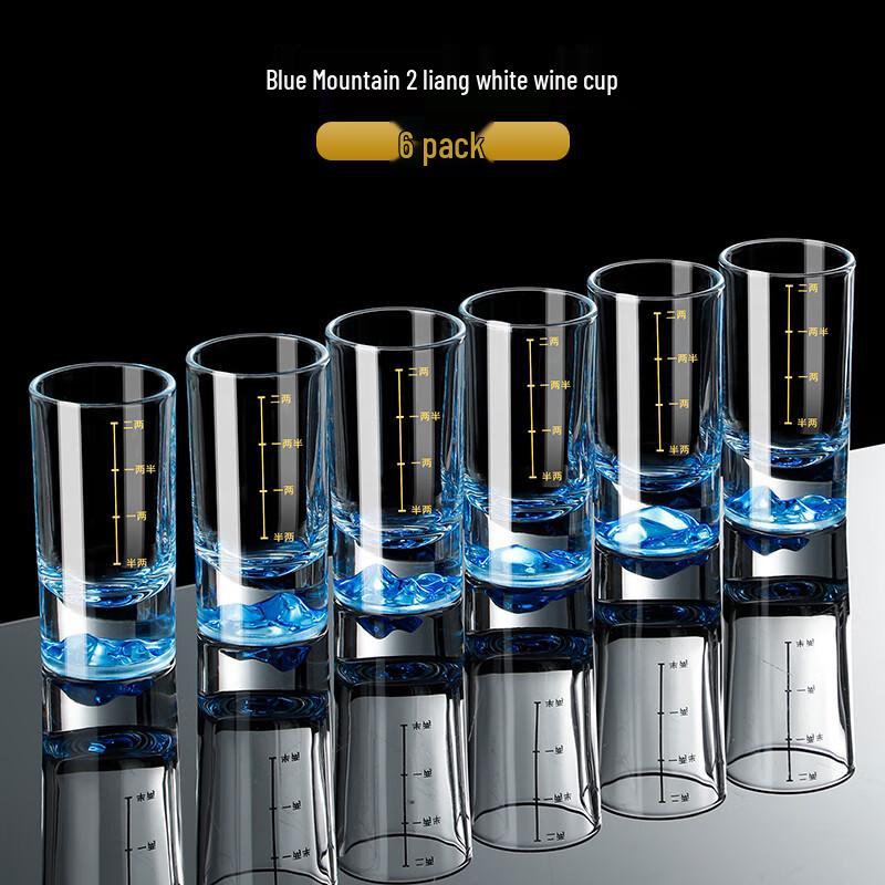 Naijiang Iceberg Crystal Baijiu Glass Set