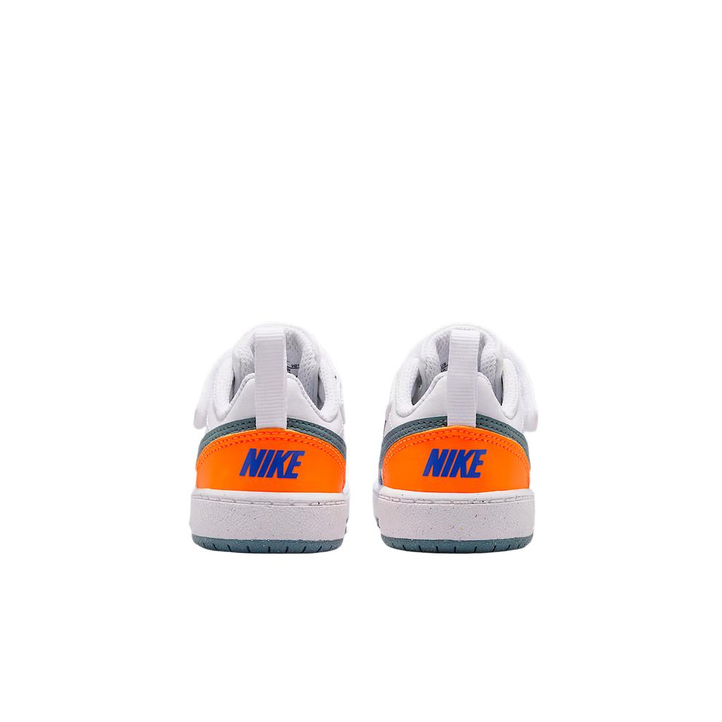 Nike Court Borough Durable Comfortable Fit Low Top Walking Shoes Baby Sneaker DV5458-140