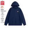 MINISO Men's Fleece Half-Zip Hooded Sweatshirt