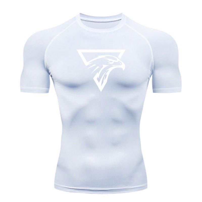 Men's Compression Athletic T-Shirt, Quick Dry Breathable Spo