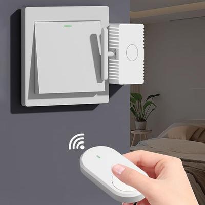 New Infrared/RF Button Pusher Rechargeable Artifact Wireless Light Button Smart Light Off Robot Home Accessories