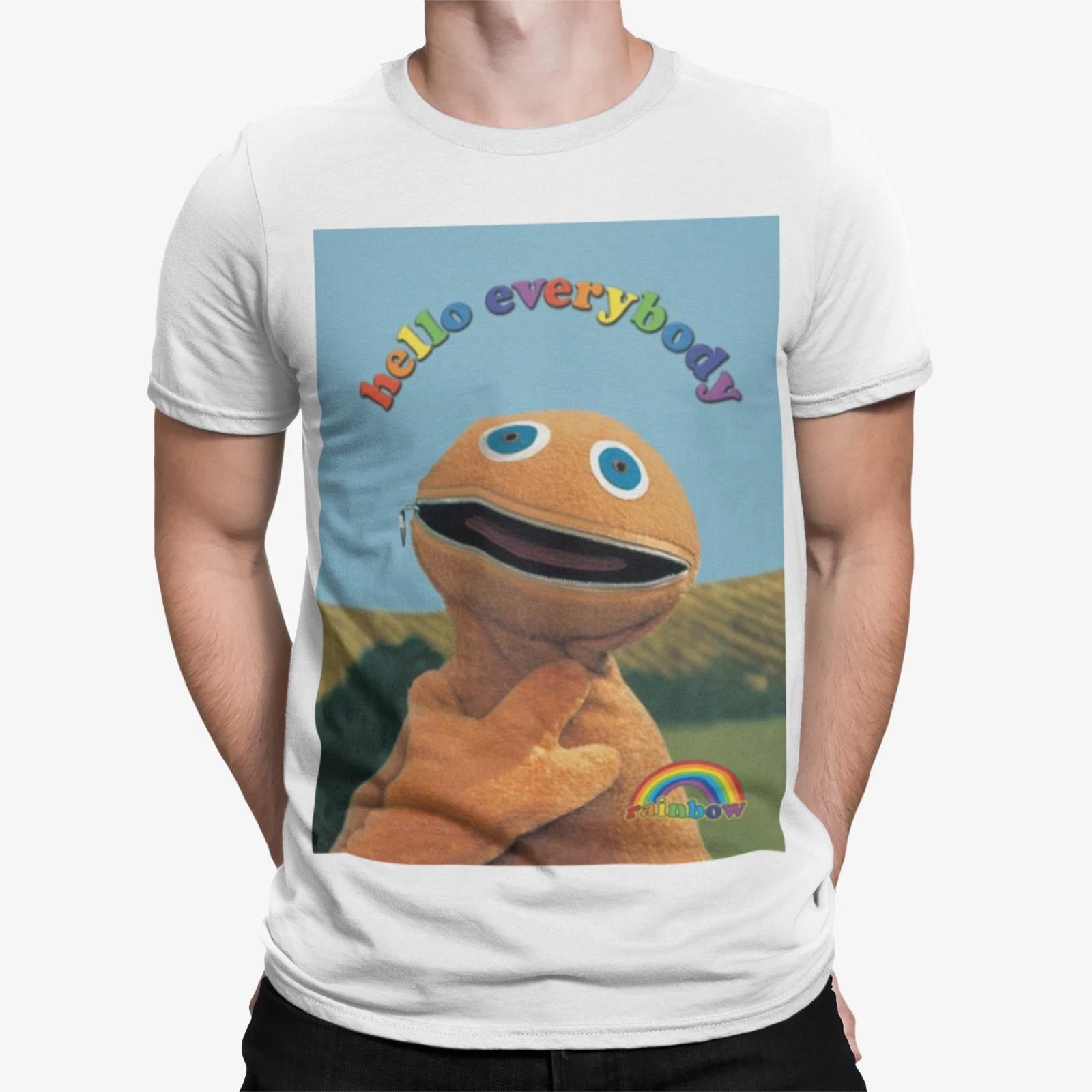 rainbow tv show kids cartoon film movie 80s retro British t shirt S