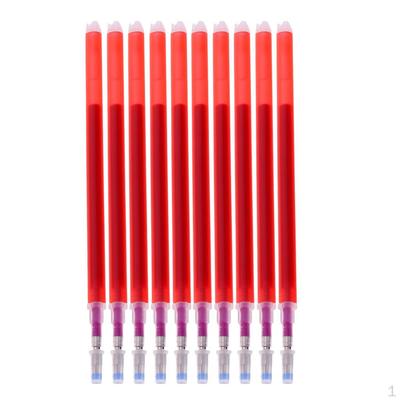 10pcs/set High Temperature Disappearing Pens Fabric Sewing Marking & Tracing Tools , Red