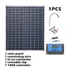 500W-1000W Polycrystalline Solar Panel Kit 12V Portable Charger Power Generator for Home RV Camping Outdoor Travel 4
