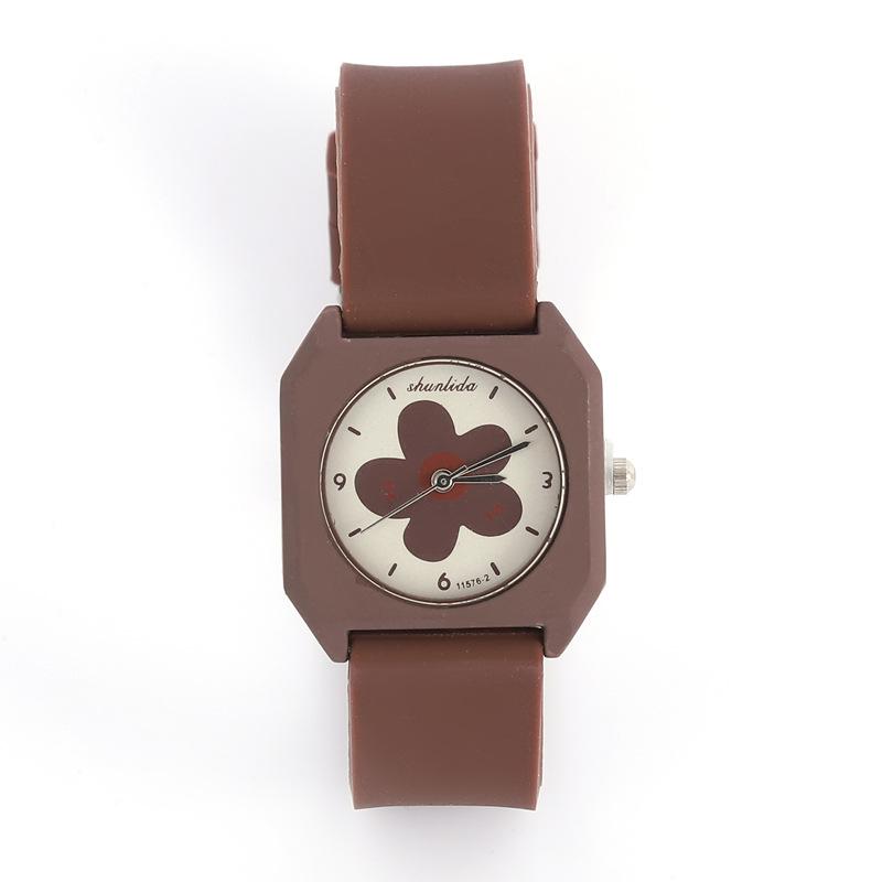 Dopamine Silicone Belt Casual Ladies Watch Fashion Cute Small Fresh Student Quartz Watch Female